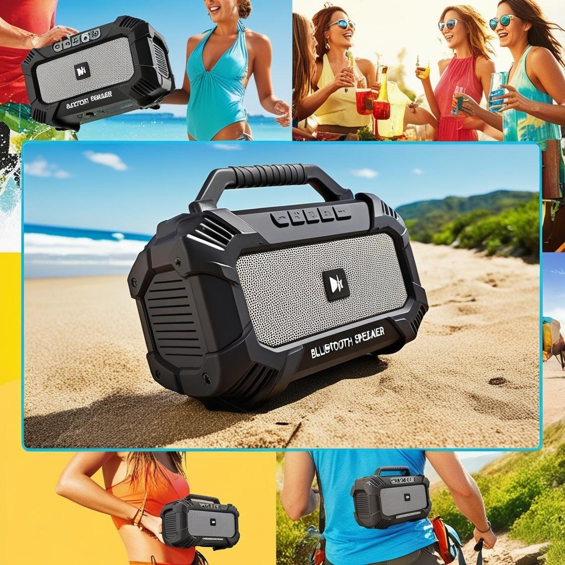 Altavoz bluetooth en exteriores